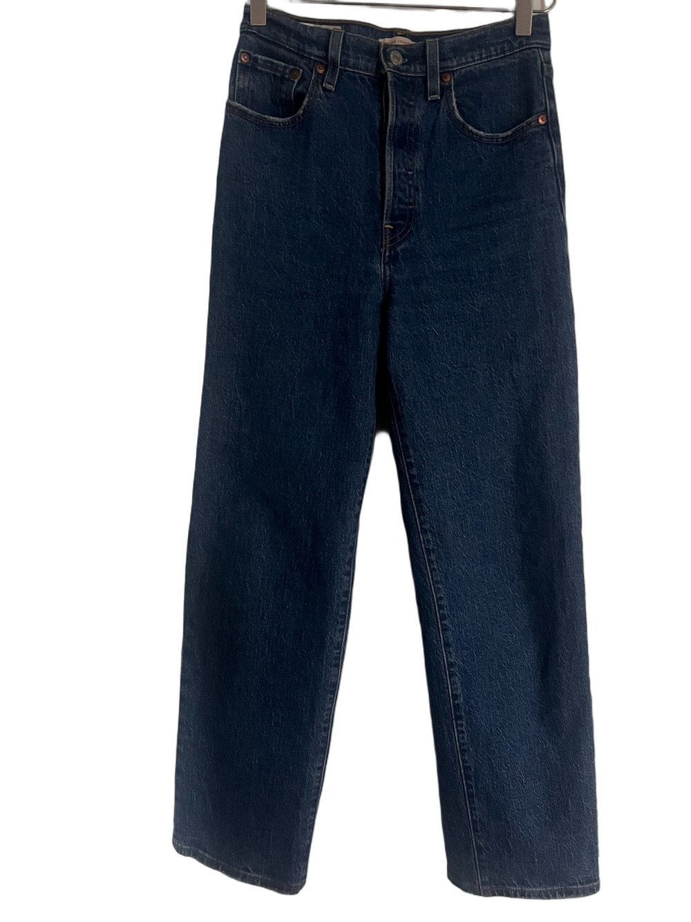 Levi’s Ribcage Straight Ankle Big E Premium Button-Fly Jeans - Size 25